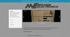 Desktop Screenshot of mechemelectronics.com